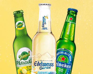 Les bières sans alcool d'HEINEKEN France Heineken France