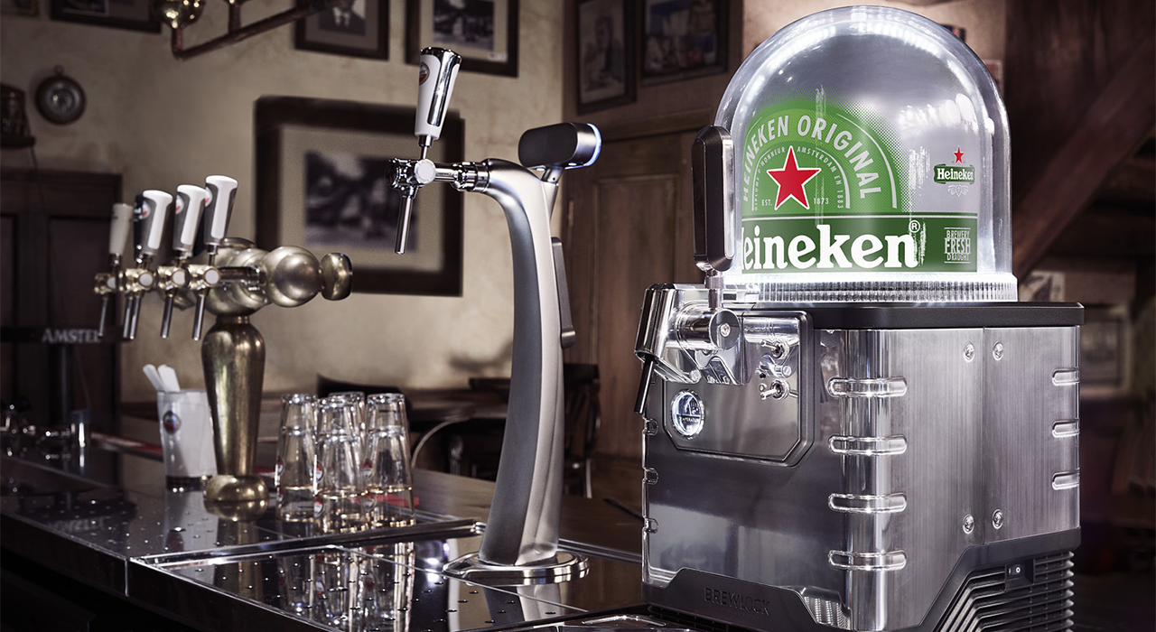 Les systèmes de pression développés par HEINEKEN France Heineken