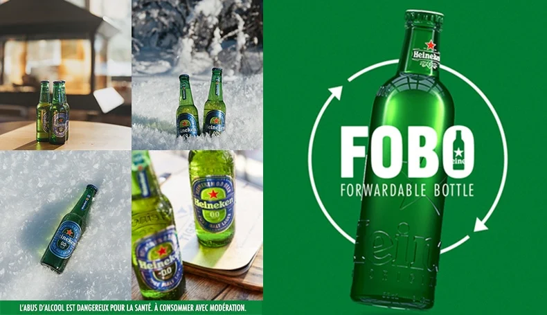 FOBO : BOUTEILLE TRANSPORTABLE . L'abus d'alcool est dangereux pour la santé. à consommer avec modération.
