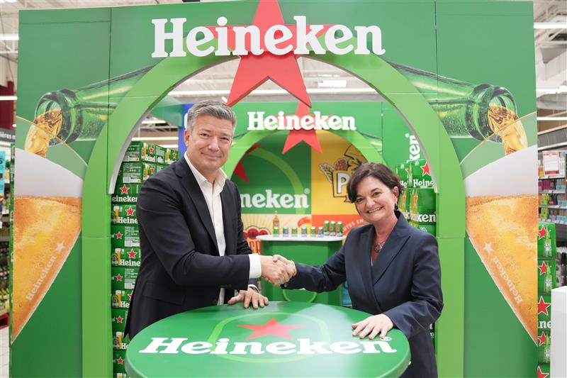 HEINEKEN France devient le premier brasseur à signer un SLBP avec Carrefour