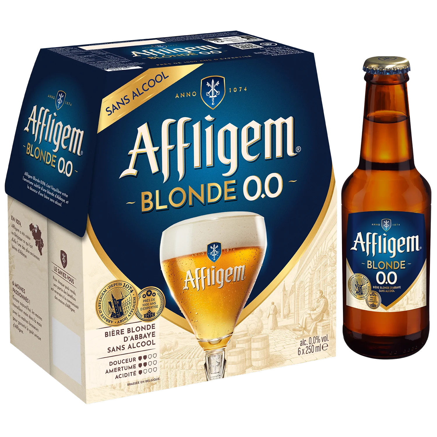 Affligem 0.0, nouveau sans alcool, que du goût !