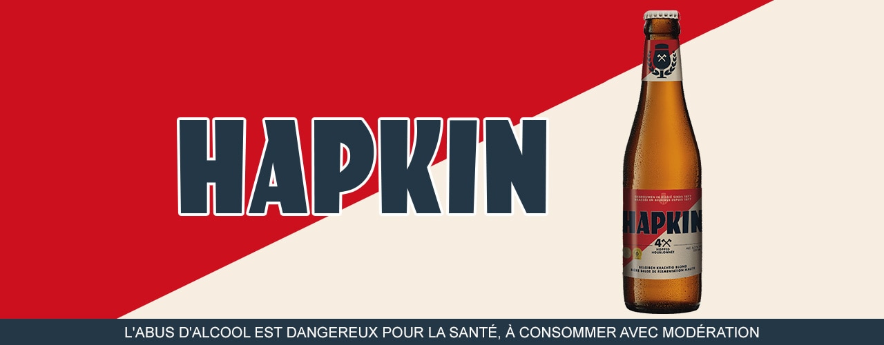 Hapkin bière bannière
