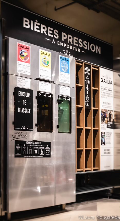 machine_pression Dispositif inédit de bière pression à emporter